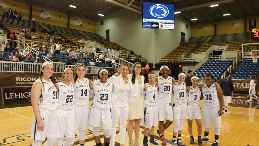 Penn State Lehigh Valley Womens Basketball Team Finishes Historic